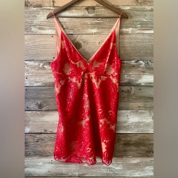 FREE PEOPLE-Night Shimmers mini dress - Picture 3 of 9